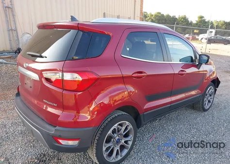 2021 Ford Ecosport Titanium z USA, uszkodzony, nr VIN MAJ3S2KE1MC445109
